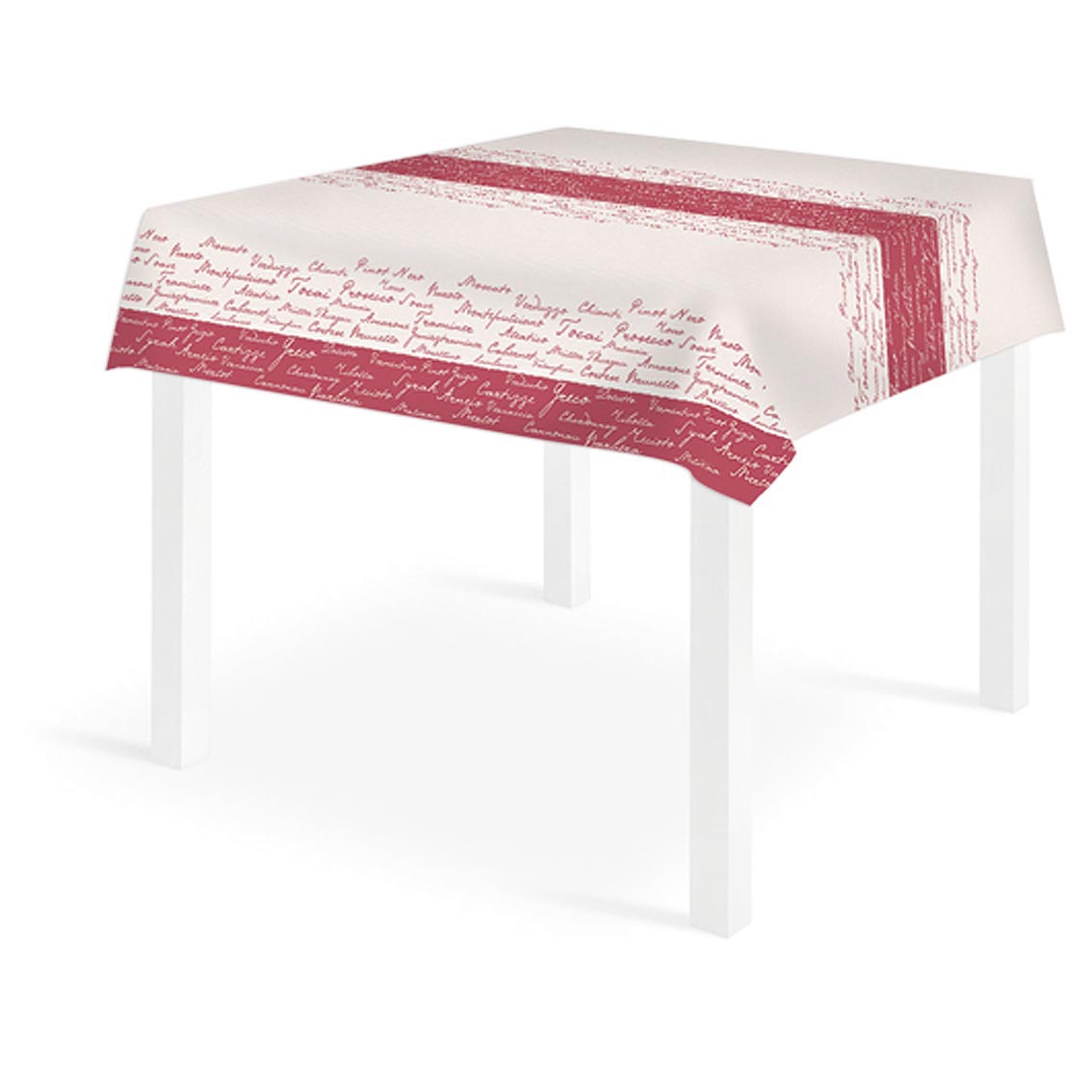 Tovaglie Monouso TnT Airlaid 120x120 100pz Vari Colori Plus Wine